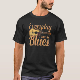 T-shirt Groupe de musique blues professeur de guitare vint