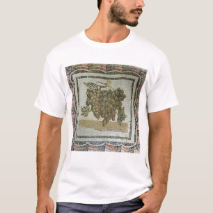 T-shirt Groupe de raisins blancs, mosaïque romaine