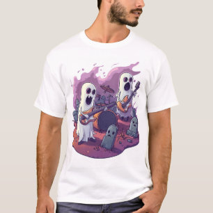 T-shirt Groupe de Rock Fantôme