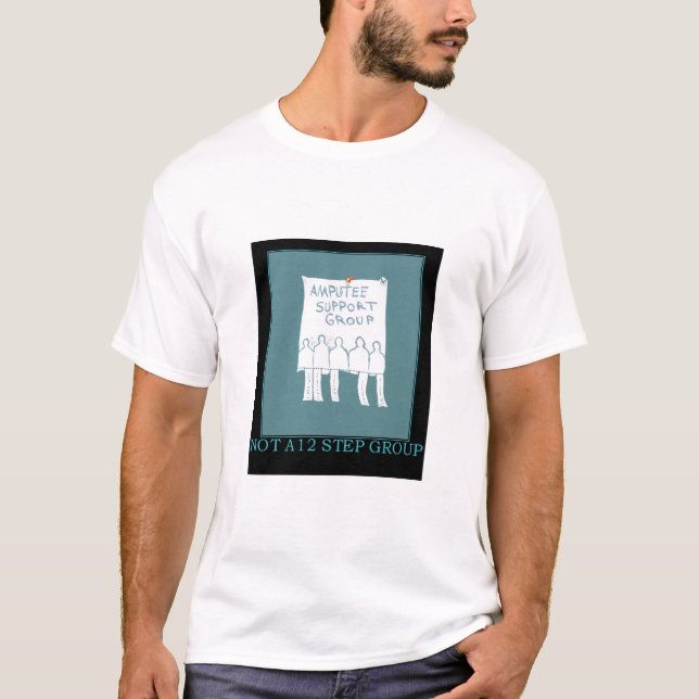 T-shirt Groupe de soutien d'amputé (Devant)