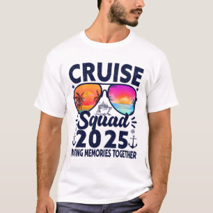 T-shirt Groupe de voyage en croisière Squad 2025 Rencontre