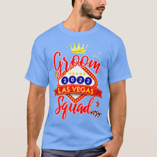 T-shirt Groupe d'enterrement de vie de garçon à Vegas Mari