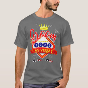 T-shirt Groupe d'enterrement de vie de garçon à Vegas Mari