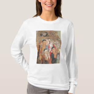 T-shirt Groupe des moines et du Bouddha