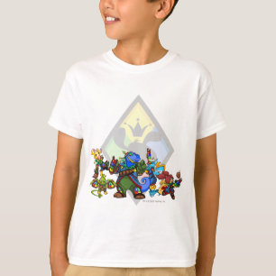 T-shirt Groupe d'île de Roo d'équipe
