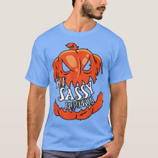 T-shirt Groupe famille de jumelage de Citrouilles Sassy - 