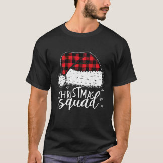 T-shirt Groupe Famille de l'Escadron de Noël Correspondant
