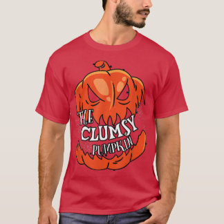 T-shirt Groupe famille jumelée de Citrouilles maladroits H