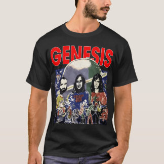 T-shirt groupe genesis Classique