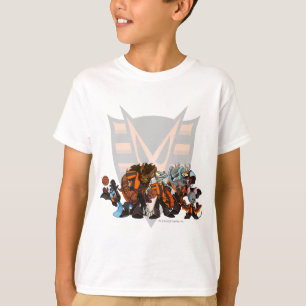 T-shirt Groupe hanté par équipe en bois