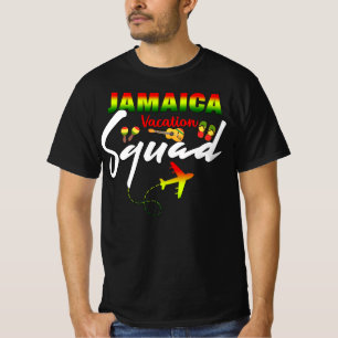 T-shirt Groupe jamaïcain d'équipes de vacances - Reggae de