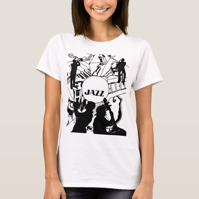 T-shirt groupe jazz (Devant)