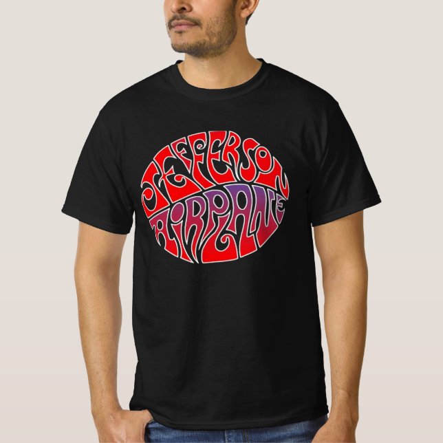 T-shirt groupe Jefferson Airplane, merch Jefferson Airplan (Devant)