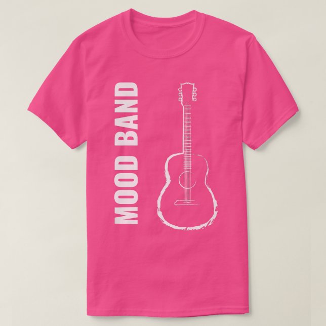 T-SHIRT GROUPE MOOD GUITAR 908 (Design devant)