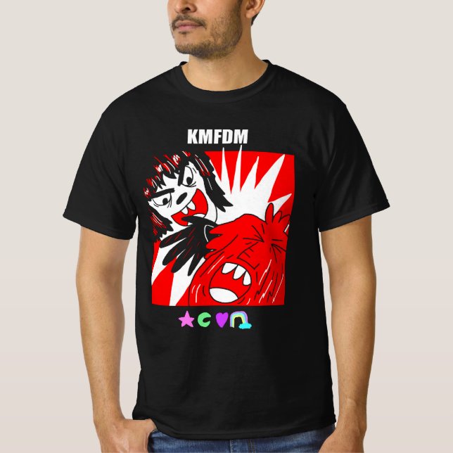 T-shirt Groupe musical Kmfdm (Devant)
