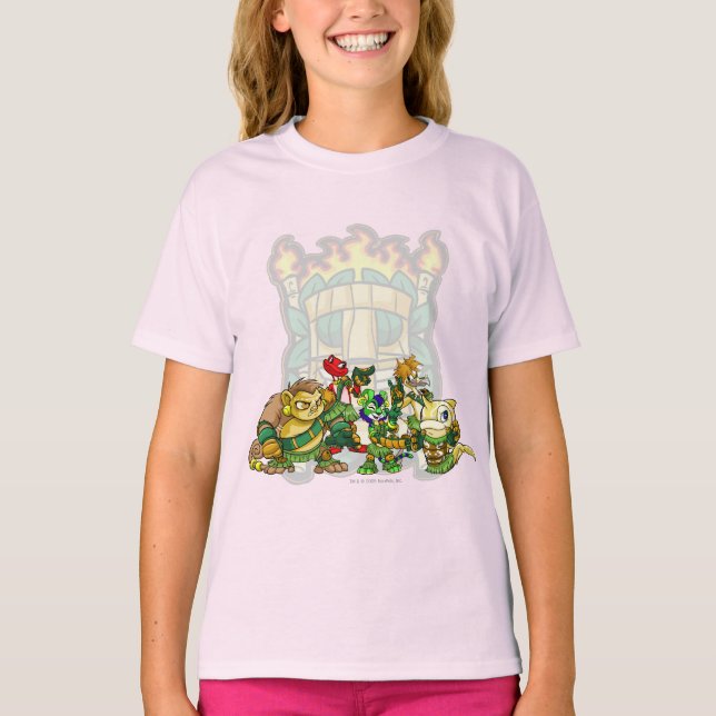 T-shirt Groupe Mystery Island (Devant)