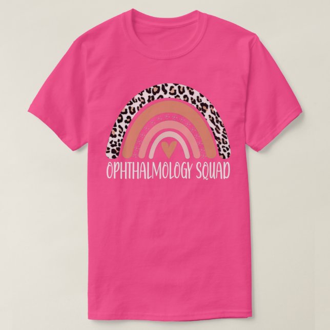 T-shirt groupe ophtalmologie Optométrie (Design devant)