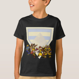 T-shirt Groupe perdu de désert d'équipe