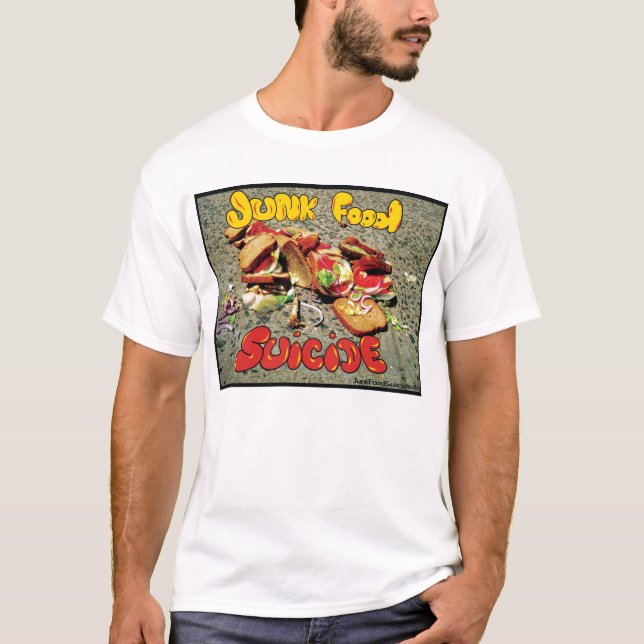 T-shirt Groupe-Suicide de sandwich (Devant)