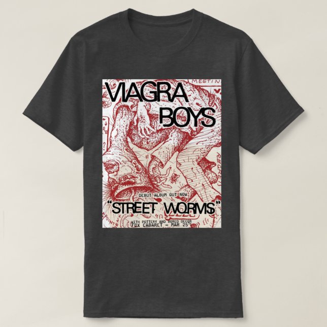 T-shirt groupe viagra (Design devant)