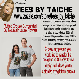 T-shirt Groupement Ruppé Entouré De Fleur De Lun De Montag