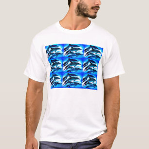 T-shirt Groupes de dauphins