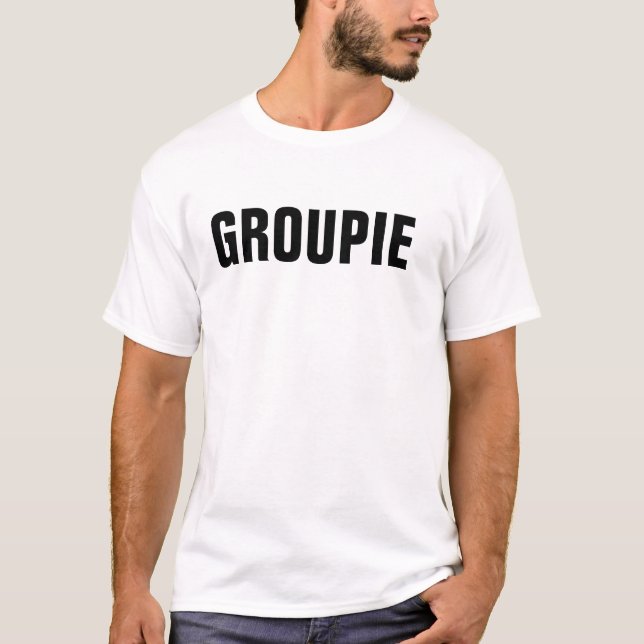 T-shirt Groupie-Roadie (Devant)