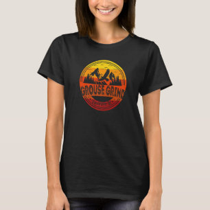 T-shirt Grouse Grind Vancouver Bc Canada Randonnée Trail M