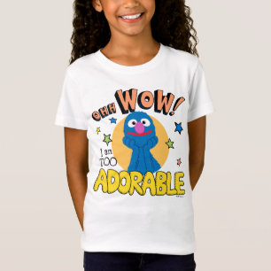 T-Shirt Grover   Je Suis Trop Adorable