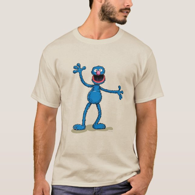 T-shirt Grover vintage (Devant)