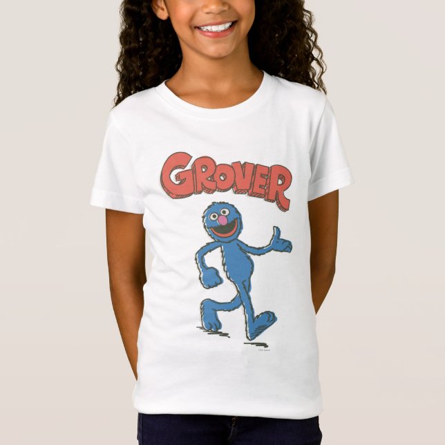 T-Shirt Grover Vintage Enfants 2 (Devant)