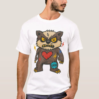 T-shirt GRRR Blaireau — Fâché & Adorable