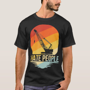 T-shirt grue de construction
