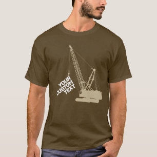 T-shirt Grue de construction
