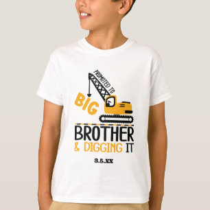 T-shirt Grue de construction Big Brother creuser le gode