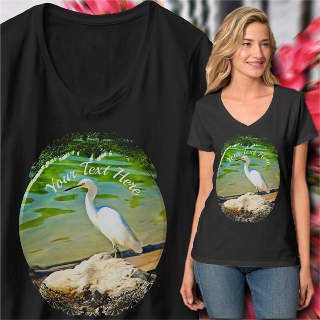 T-shirt Grue Sur La Rivière Mismaloya 0335 (Créateur téléchargé)