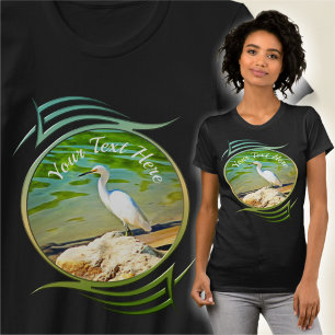 T-shirt Grue Sur La Rivière Mismaloya 0335