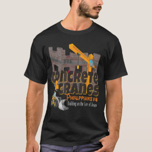 T-shirt Grues en béton VBS 20 Bâtir Amour Jésus Backhoe