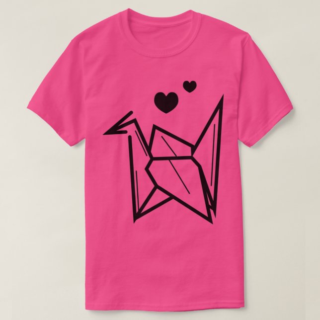 T-shirt Grues en papier 15 (Design devant)