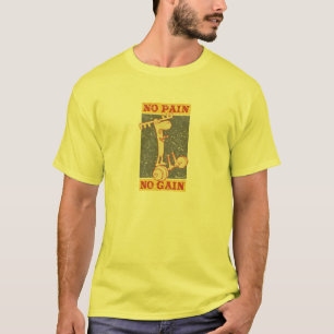 T-shirt Grumeleux aucune douleur aucun gain