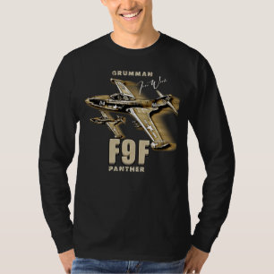 T-shirt Grumman F9F Panther, avion-chasse basé sur les tra