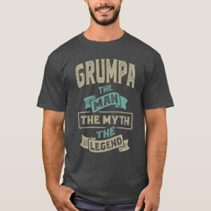 T-shirt Grumpa Le Mythe La Légende