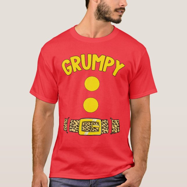 T-shirt Grumpy nain Halloween Costume cadeaux Idée Grumpy  (Devant)