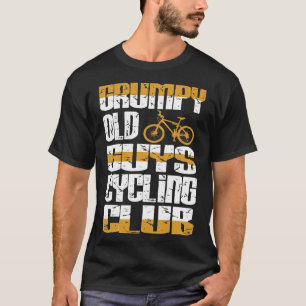 T-shirt Grumpy Vieux Gars Cyclisme Club Attitude Cadeau