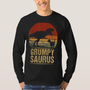 T-shirt Grumpysaurus Rex Famille Dinosaur Rex Dino Pères