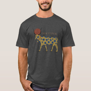 T-shirt Grunge de Kemetic : Hethert-Écrou, la vache