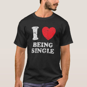 T-shirt Grunge Distressed Porté Style J'Aime Chanter