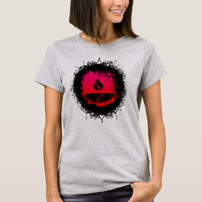 T-shirt Grunge Diwali Deepa (Devant)