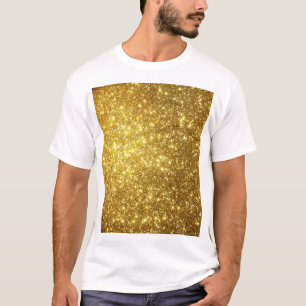 T-shirt Grunge doré, illustration matricielle haute résolu