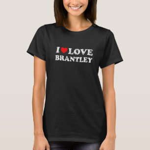 T-shirt Grunge en état de démangeaison Style I Love Brantl